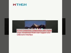 65 Inch Streamline Collaboration dengan Digital Smart Whiteboard Multi-User Support dan USB2.0/3.0 Interface