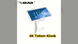 Kios Totem Digital 4K 32-75 Inci BOE Touch