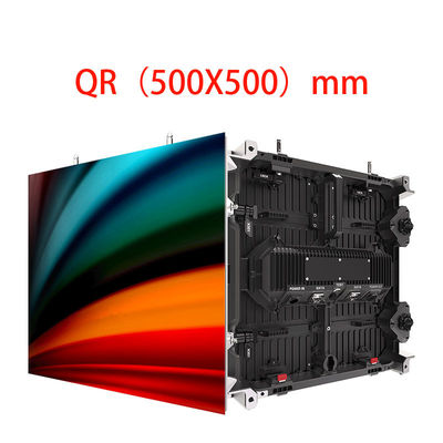 kualitas  SMD1415 LED Interactive Whiteboard Outdoor Display QR 500x500mm pabrik