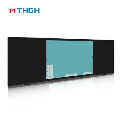 65 Inch 4K Flat Writing Panel Intelligent Electronic Blackboard Untuk Smart Blackboard Ukuran Panjang ≥4450mm