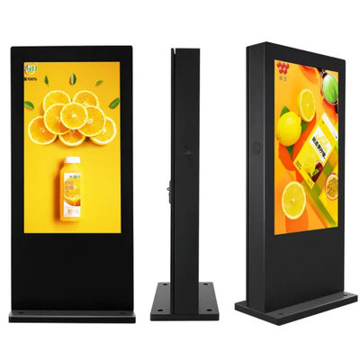 LCD Iklan Digital Signage Board Outdoor IP65 tahan debu tahan air