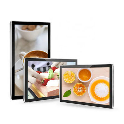 21.5 Inch Wall Mounted Digital Signage Lift Iklan 300 Nits