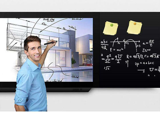 86 Inch Led Smart Touch Digital Blackboard Interaktif Sekolah Kelas