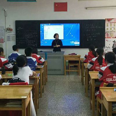 75 Inch Touch Screen Smart Nano Blackboard Semua dalam Satu Panel Interaktif