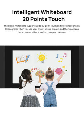 Interaktif Smart Digital Blackboard IFP 86 Inch Screen Touch Blackboard