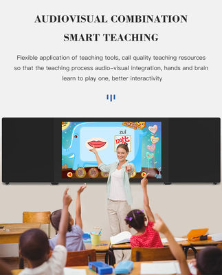 3840x2160 Layar sentuh Nano Smart Elektronik Blackboard Interaktif 4k