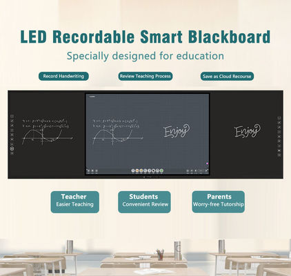 Pelatihan Pribadi Smart Digital Blackboard 75 Inch Untuk Pengajaran