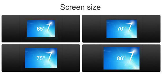 75 Inch Smart High Definition Digital Elektronik Meeting Room DLED Display