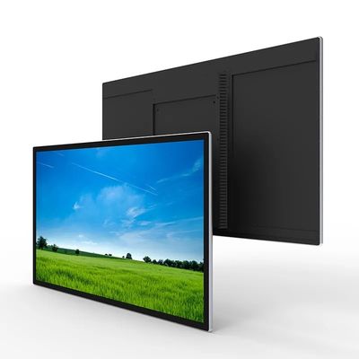 1920x1080 Tanda digital dipasang di dinding 49 55 65 Inch Untuk iklan