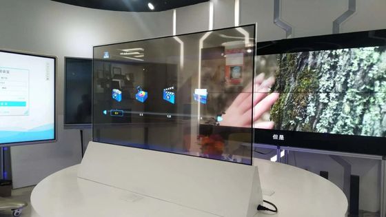 Periklanan Layar OLED Transparan Jenis Desktop Cerdas