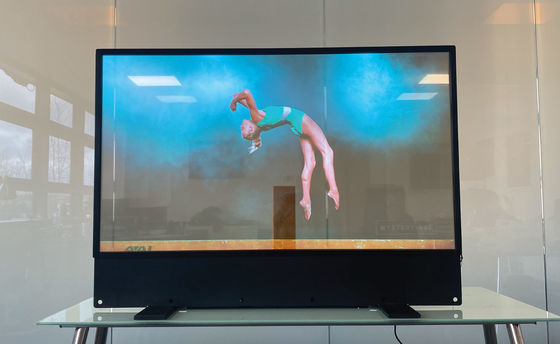 Ultra Thin OLED Clear Display Full Color Waktu Tanggapan Cepat