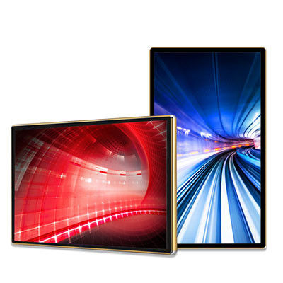 Disesuaikan dinding dipasang ukuran layar digital signage 21,5 Inch