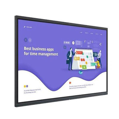 98 Inch Interactive Touch Screen Multi Fungsi Versi Putih