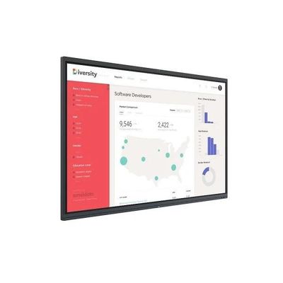 4K Elektronik Interaktif Touch Screen Whiteboard Untuk Pendidikan Kantor Pelatihan