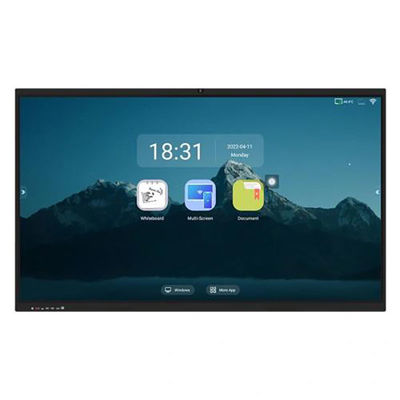75 Inch Interactive Touch Screen Whiteboard Dengan 3USB HDMI