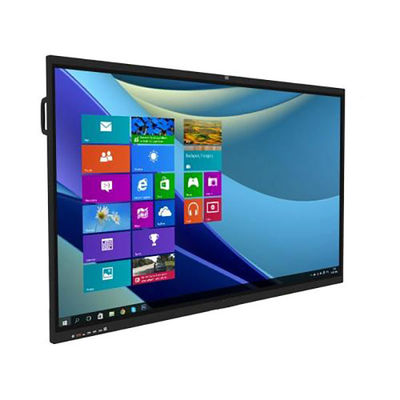 Panel Pelatihan Whiteboard 4k Multifunctional Interactive Touch Screen