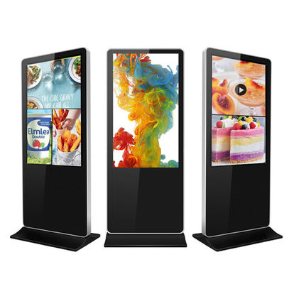 Tanda Digital Standing Indoor Dengan 8GB 16GB Storage