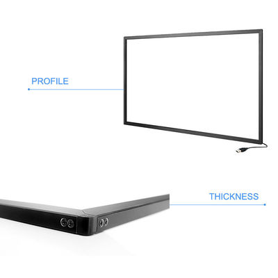 Panel Infrared Touch Monitor Interaktif Multitouch Waterproof