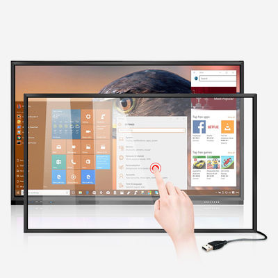 Panel layar sentuh IR yang sangat responsif dengan waktu respons 8ms OEM ODM