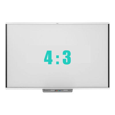 4K 83 Inch Smart Interaktif Whiteboard Untuk Siswa Sekolah