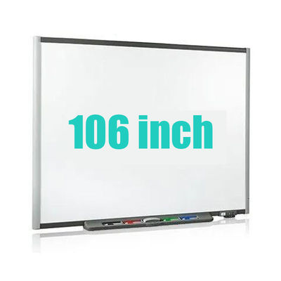 106 Inch Touch Intelligent Smart Interactive Whiteboard Untuk Pertemuan Sekolah
