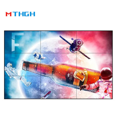 46 Inch Wide Color Gamut LCD Splicing Screen, LED Iklan Splicing Screen