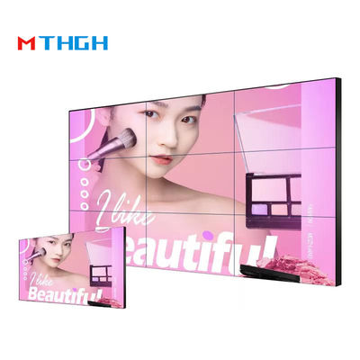65 Inch Uhd Video Wall Lcd Multi Screen Dengan Sudut Tampilan Luas