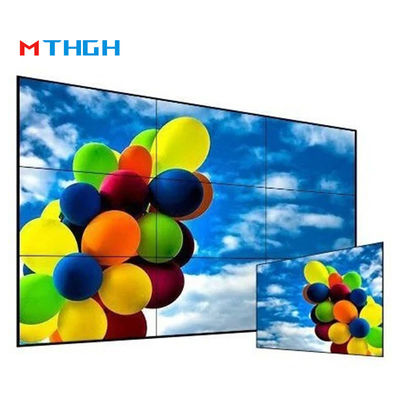 Panel LCD Video Display yang dipasang di dinding Gamut Warna Luas Multifungsi