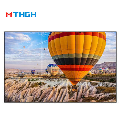 1080P Tinggi 3500:1 Kontras LCD Splicing Screen 55 Inch LCD Video Wall