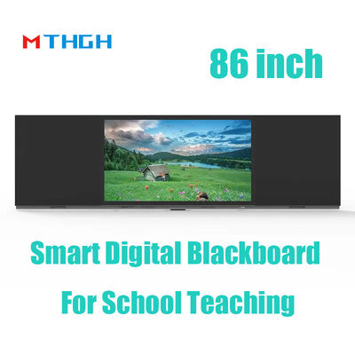 86 Inch Smart Digital Blackboard yang dipasang di dinding didedikasikan untuk pengajaran di kelas