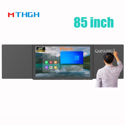 Intelligent Digital Blackboard Wireless 85 Inch Dual System Solusi Pengajaran