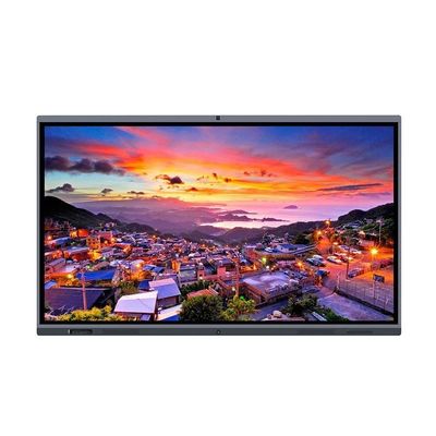 Teknologi Menulis InfraMerah Multi Touch Interaktif Whiteboard 86 Inch 40 Point
