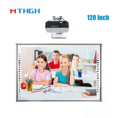 120 Inch 20 Point Digital Interaktif Smart Whiteboard Untuk Pertemuan Bisnis