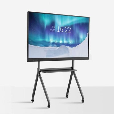 Papan layar sentuh interaktif 86 inci dengan USB untuk Konferensi Pendidikan