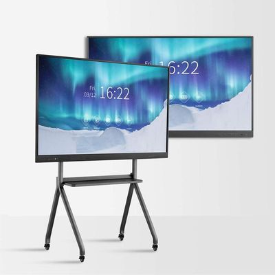Papan layar sentuh interaktif 86 inci dengan USB untuk Konferensi Pendidikan