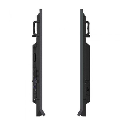 86 Inch Hitam Interaktif layar sentuh Whiteboard Dengan 4G / 8G Memori Opsional