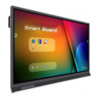 86 Inch Hitam Interaktif layar sentuh Whiteboard Dengan 4G / 8G Memori Opsional