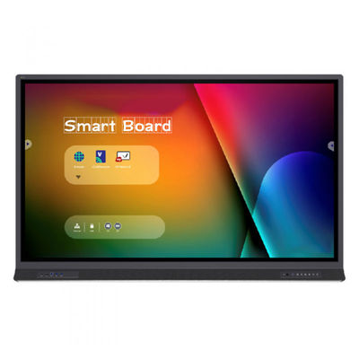 86 Inch Hitam Interaktif layar sentuh Whiteboard Dengan 4G / 8G Memori Opsional