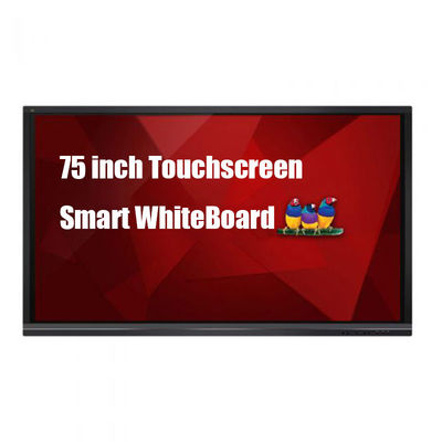 75 inci layar sentuh interaktif 4G/8G/16G/32G/64G/128G/512G Opsional Quad Core Processor