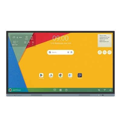 86 Inch Touch Screen Monitor 8GB 128G SSD Papan Digital Cerdas