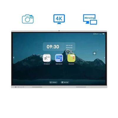 110 Inch Digital Interactive Smart Whiteboard dengan Windows 7/10 dan Resolusi 3840*2160