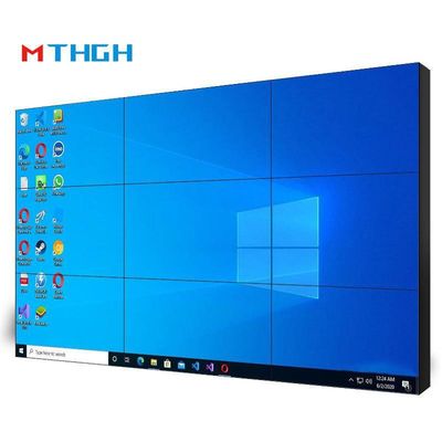 46 Inch 72% Color Gamut ADS Panel LCD Video Wall Screen Dengan 3.5mm Seams