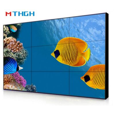 46 Inch 72% Color Gamut ADS Panel LCD Video Wall Screen Dengan 3.5mm Seams