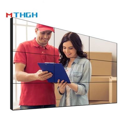 49 Inch Contrast Ratio ADS Panel LCD Splicing Screen Dengan 72% Color Gamut