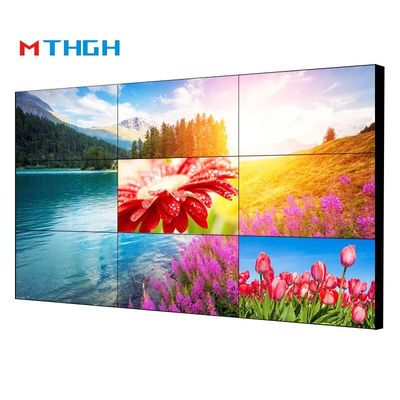 75 Inci Resolusi Tinggi LCD Video Wall 72% Color Gamut Tampilan Tembok Dipasang / Disematkan