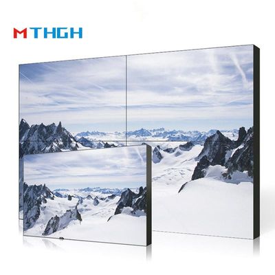 75 Inci Resolusi Tinggi LCD Video Wall 72% Color Gamut Tampilan Tembok Dipasang / Disematkan