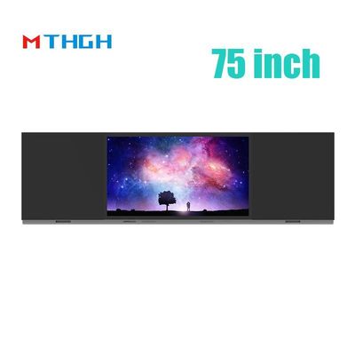 75 Inci Interaktif layar sentuh Smart Blackboard LED Panel 500cd/M2 Pendidikan Sekolah