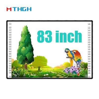 83 Inch Smart Interactive White Board Dengan Infrared Touch Technology Dan Tulis Hitam Warna