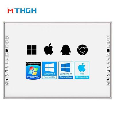 96 Inch Classroom Digital Whiteboard 10 Point Touch Smart Display Interaktif