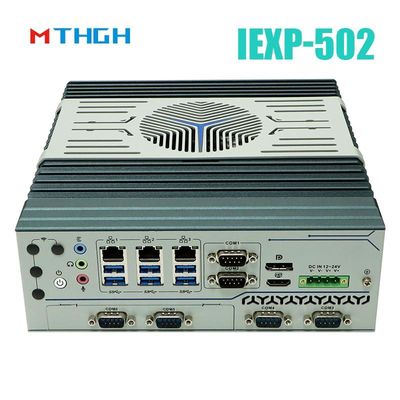 IEXP-502 Industrial Mini PC Dengan Mini PCIe Expansion Slot Sistem Operasi Windows/Linux